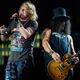 Axl Rose and Slash perform at the Guns ‘N’ Roses ‘Not In This Lifetime’ Tour in 2017.